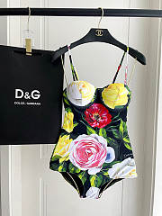 Fortok Dolce&Gabbana Swimmsuit Flower - 5