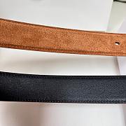 Fortok The Row Belt Suede Brown - 2