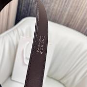 Fortok The Row Belt Suede Chocolate - 3
