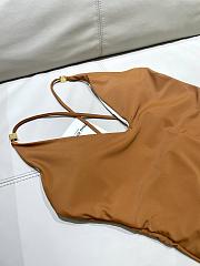 Fortok Miu Miu Swimsuit Brown - 5