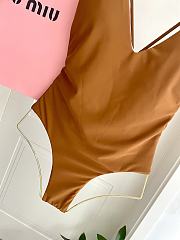 Fortok Miu Miu Swimsuit Brown - 3
