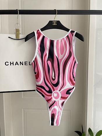 Fortok Pucci Swimsuit Pink 