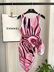 Fortok Pucci Swimsuit Pink  - 3