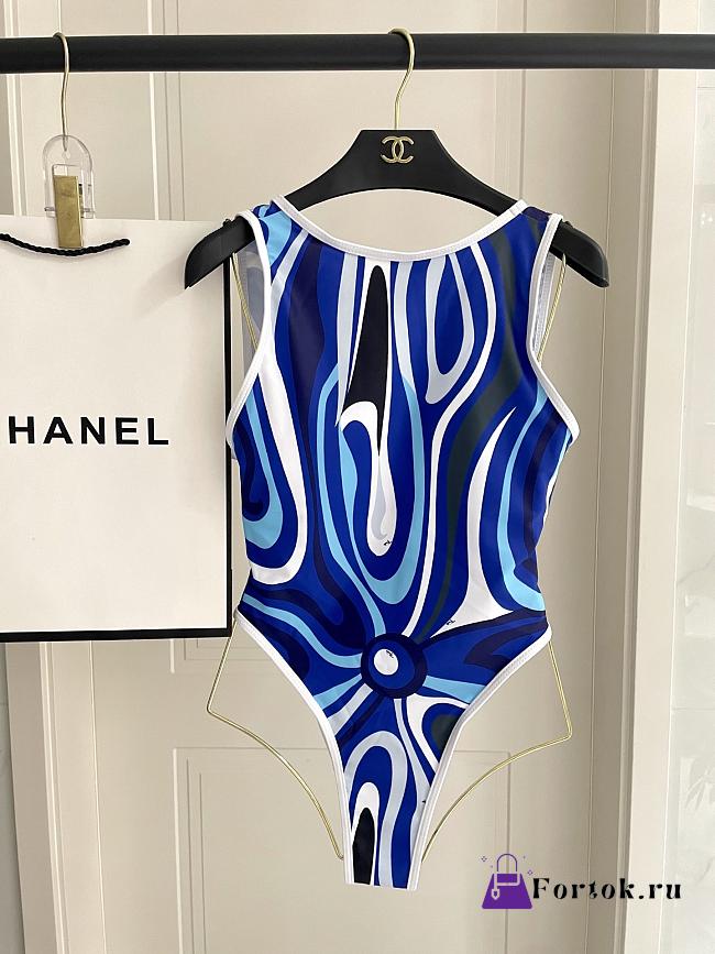 Fortok Pucci Swimsuit Blue - 1