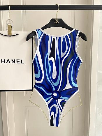 Fortok Pucci Swimsuit Blue