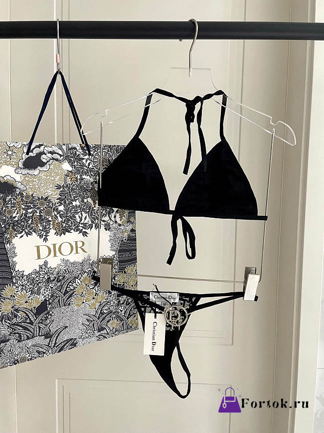 Fortok Dior Bikini Black - 1