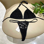 Fortok Dior Bikini Black - 4
