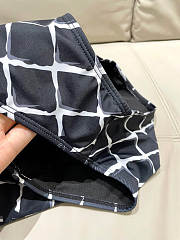 Fortok Chanel Swimsuit Caro Black And White - 4