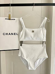 Fortok Chanel Bikini White - 1
