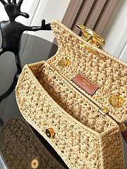 Fortok Celine Teen Lola Straw Bag  20*11.5*5cm - 2