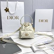 Fortok Dior Bucket Bag White 14*15*7cm - 1