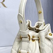 Fortok Dior Bucket Bag White 14*15*7cm - 4