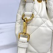 Fortok Dior Bucket Bag White 14*15*7cm - 3