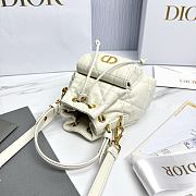 Fortok Dior Bucket Bag White 14*15*7cm - 2