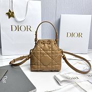 Fortok Dior Bucket Bag Brown 14*15*7cm - 6