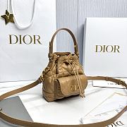 Fortok Dior Bucket Bag Brown 14*15*7cm - 2