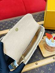 Fortok Louis Vuitton Ivy Wallet On Chain White 23.5 x 12 x 4.3 cm - 2