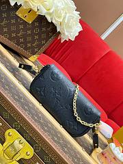 Fortok Louis Vuitton Ivy Wallet On Chain Black 23.5 x 12 x 4.3 cm - 5