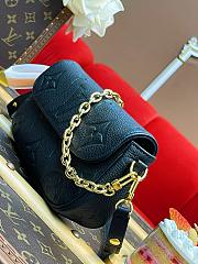 Fortok Louis Vuitton Ivy Wallet On Chain Black 23.5 x 12 x 4.3 cm - 3