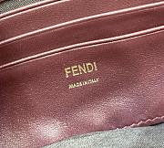 Fortok Fendi Baguette FF Logo Rouge Bag 19×5×12cm  - 2