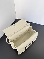 Fortok Balenciaga Bel Air Clutch White 26.9 x 13.9 x 5.3 cm - 3
