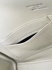 Fortok Balenciaga Bel Air Clutch White 26.9 x 13.9 x 5.3 cm - 2