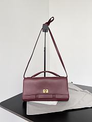 Fortok Balenciaga Bel Air Clutch Rouge 26.9 x 13.9 x 5.3 cm - 1