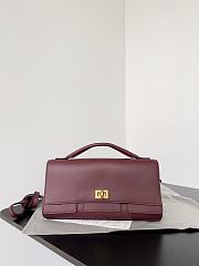 Fortok Balenciaga Bel Air Clutch Rouge 26.9 x 13.9 x 5.3 cm - 6