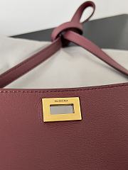 Fortok Balenciaga Bel Air Clutch Rouge 26.9 x 13.9 x 5.3 cm - 4