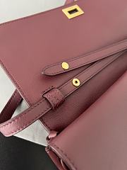 Fortok Balenciaga Bel Air Clutch Rouge 26.9 x 13.9 x 5.3 cm - 3