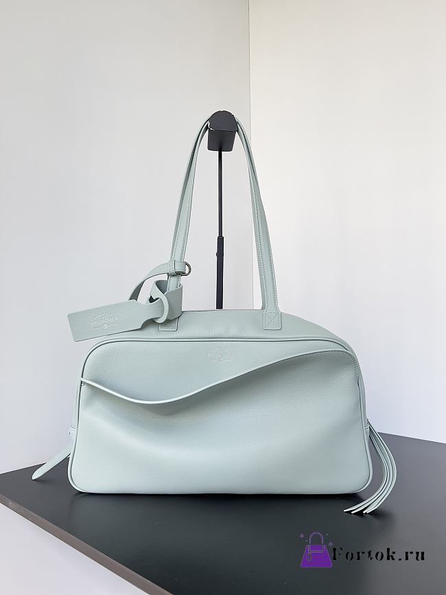 Fortok Balenciaga Carrie Mint 35.8 x 18.7 x 16.5 cm - 1