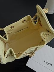Fortok Chanel 25 Bag Yellow 30 x 26 x 14cm  - 6