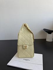 Fortok Chanel 25 Bag Yellow 30 x 26 x 14cm  - 2