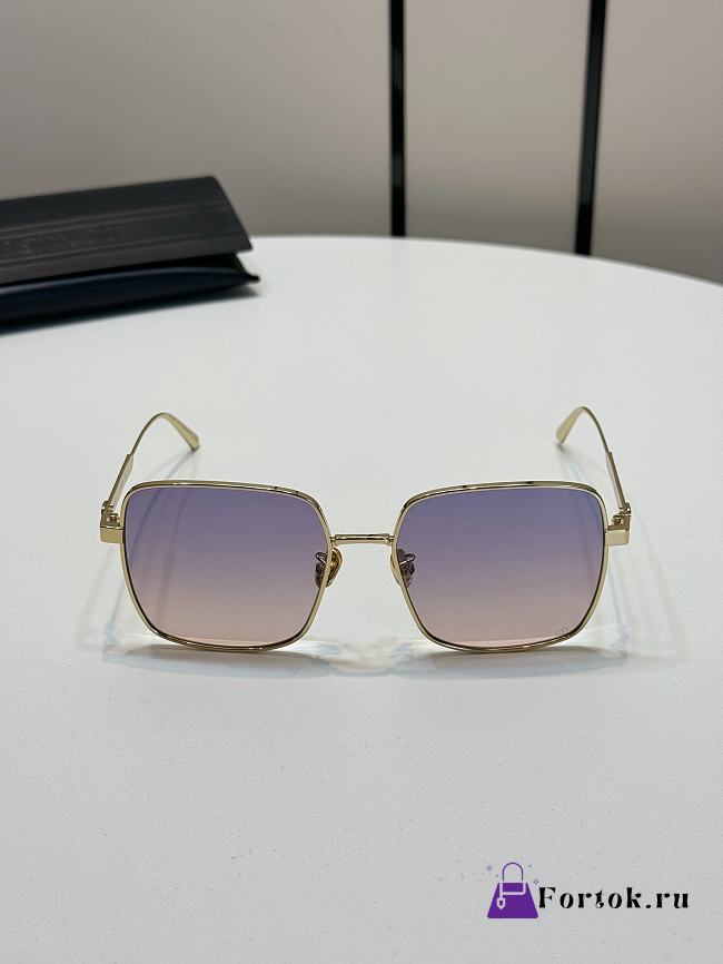 Fortok Dior Cannage Sunglasses Purple - 1