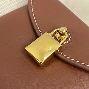 Fortok Loro Piana Extra Drawstring backpack L27 Natural/Caramel Sugar/Sun Gold 25x27x14cm  - 2