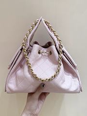 Fortok Chanel 25 Pink Caviar Bag 30 x 26 x 14cm  - 6