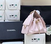 Fortok Chanel 25 Pink Caviar Bag 30 x 26 x 14cm  - 3