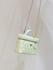 Fortok Chanel 25C LP Box Bag Caviar Yellow 14*19*5cm - 2