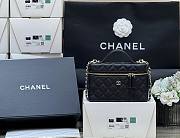 Fortok Chanel 25C LP Box Bag Caviar Black 14*19*5cm - 1