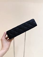Fortok Chanel 25C LP Box Bag Caviar Black 14*19*5cm - 5
