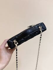 Fortok Chanel 25C LP Box Bag Caviar Black 14*19*5cm - 4