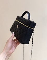 Fortok Chanel 25C LP Box Bag Caviar Black 14*19*5cm - 2