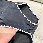 Fortok Chanel Swimsuit Black 03 - 5