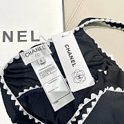 Fortok Chanel Swimsuit Black 03 - 3