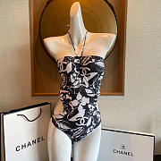 Fortok Chanel Swimsuit Grey - 1