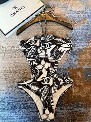 Fortok Chanel Swimsuit Grey - 3
