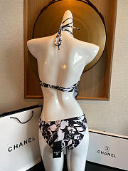 Fortok Chanel Swimsuit Grey - 2