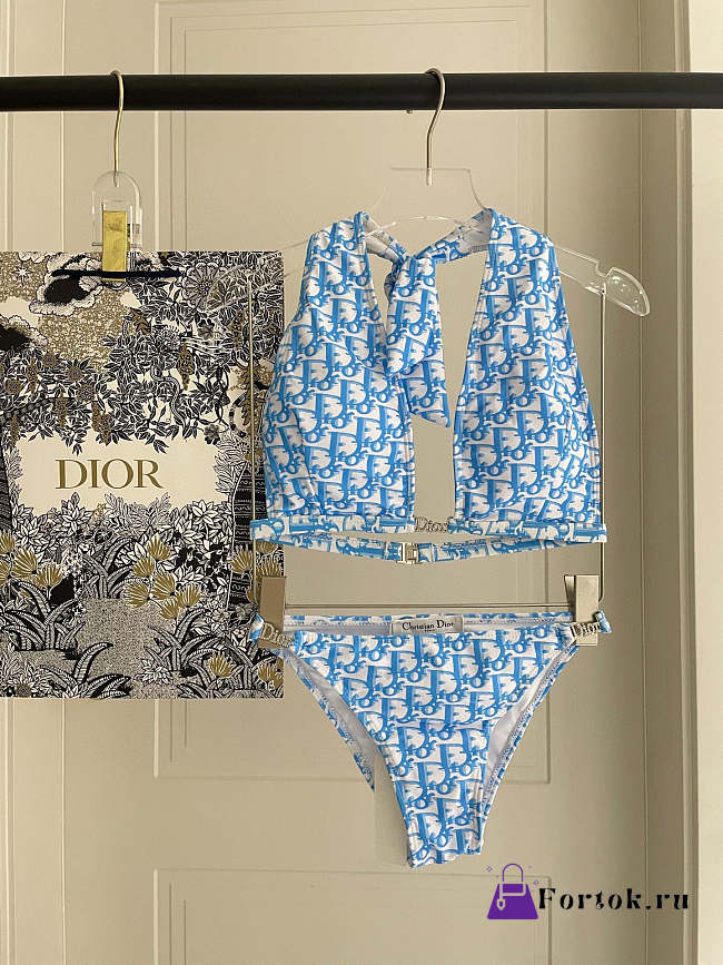 Fortok Dior Bikini Blue 02 - 1