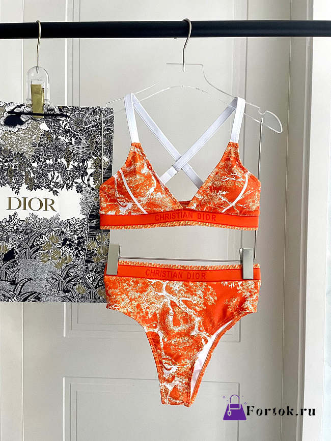 Fortok Dior Bikini Orange - 1