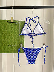 Fortok Gucci Bikini Blue - 4